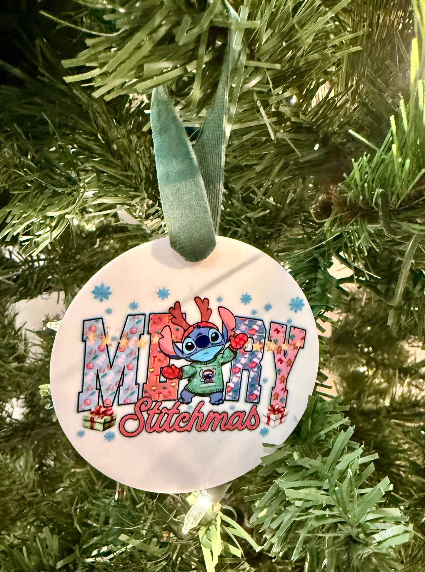 Merry Stitchmas Ornament