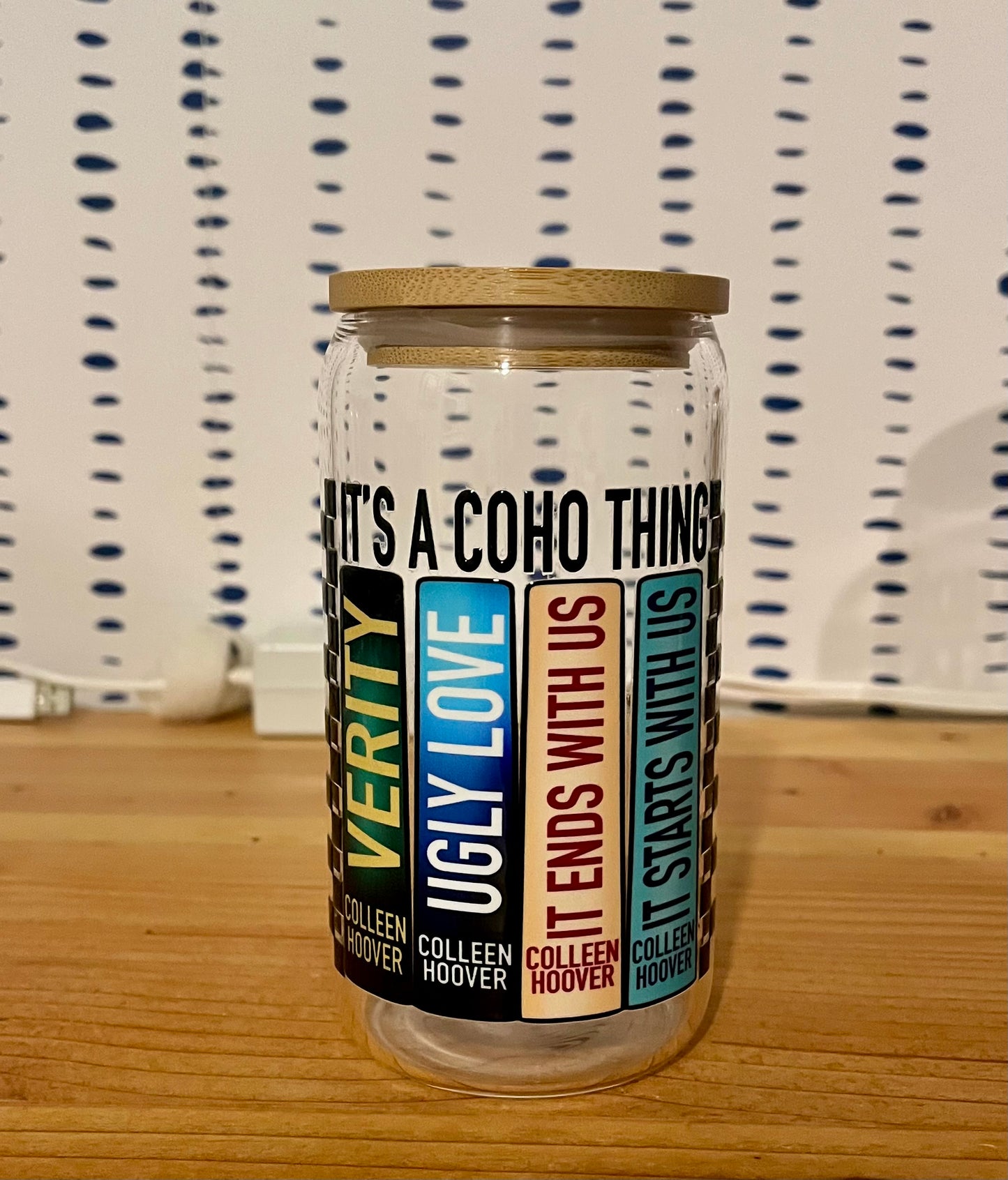 Coho Thing 16oz Glass Can