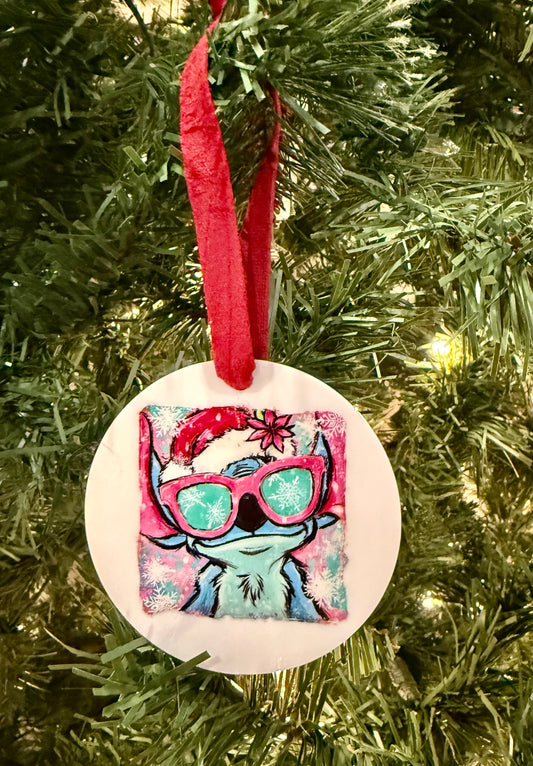 Stitch Vibes Ornament