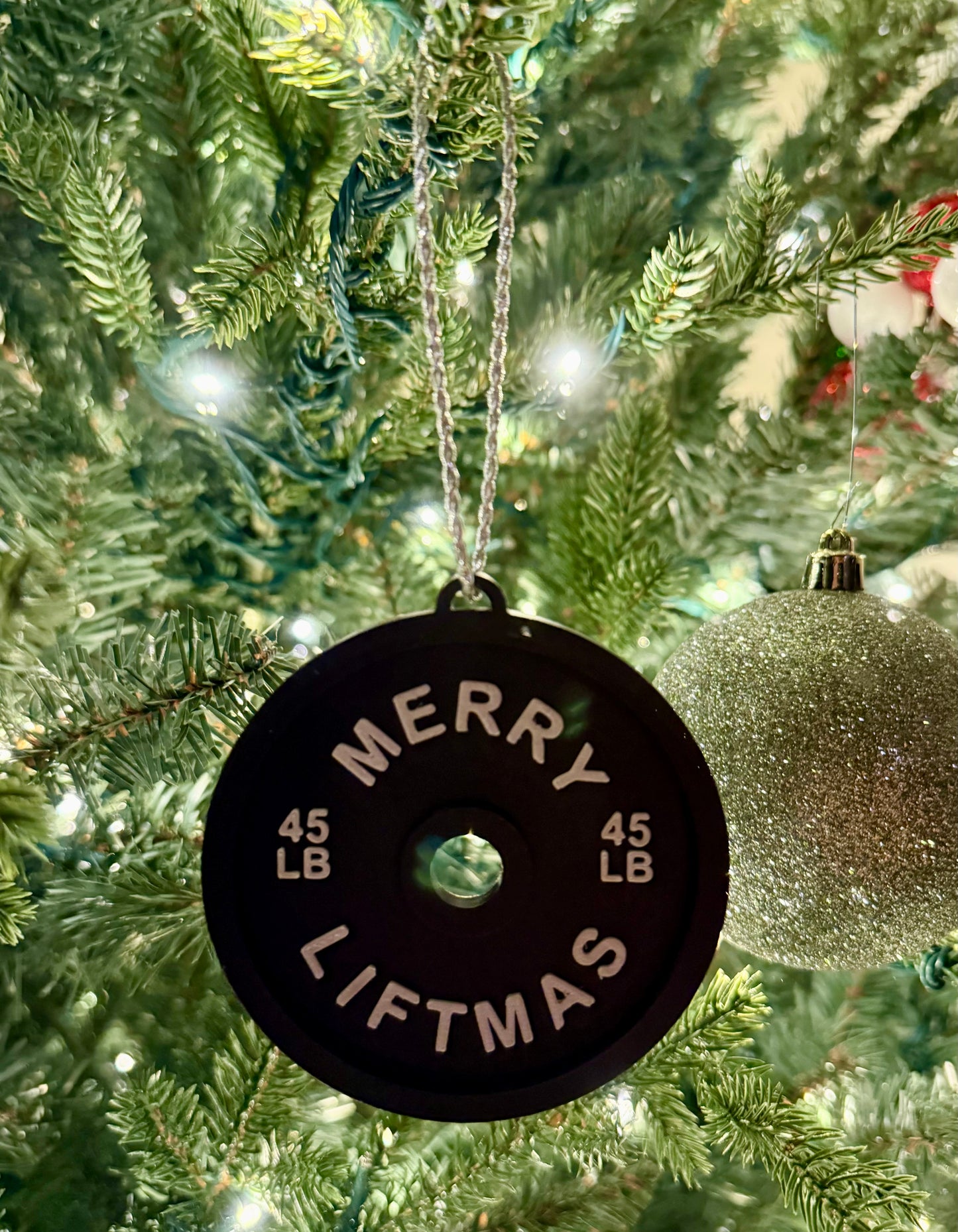 Merry Liftmas Ornament