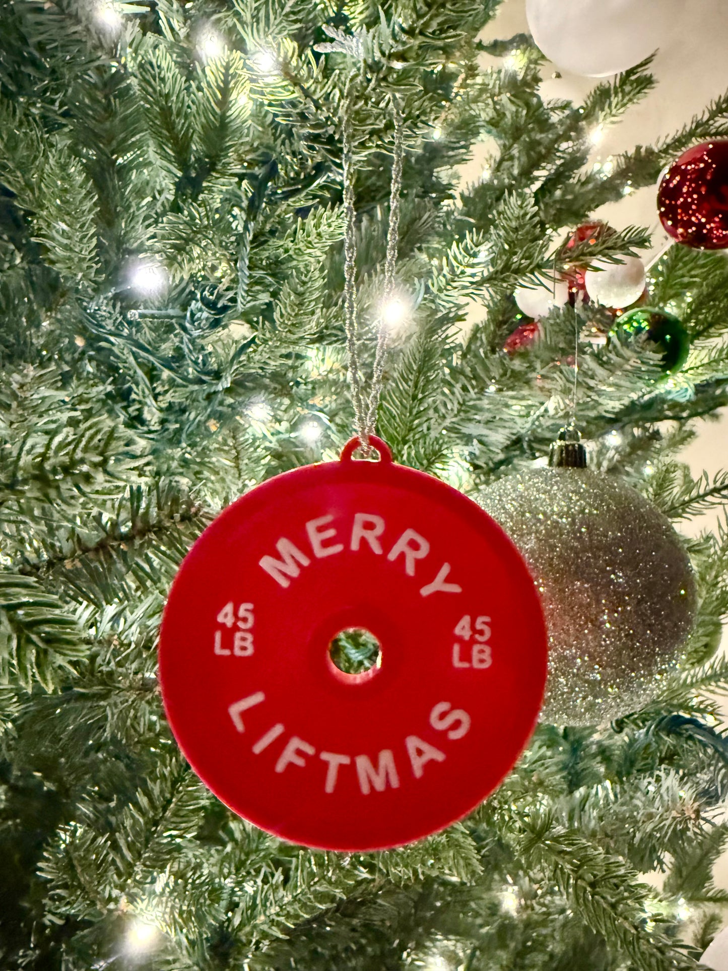 Merry Liftmas Ornament