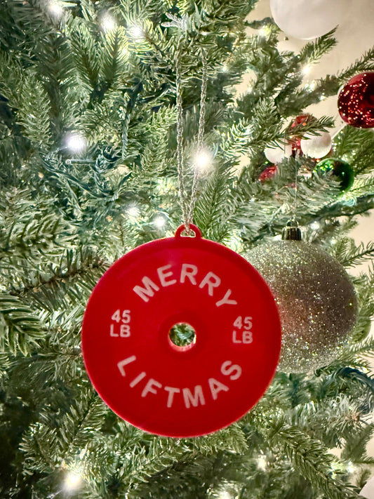 Merry Liftmas Ornament