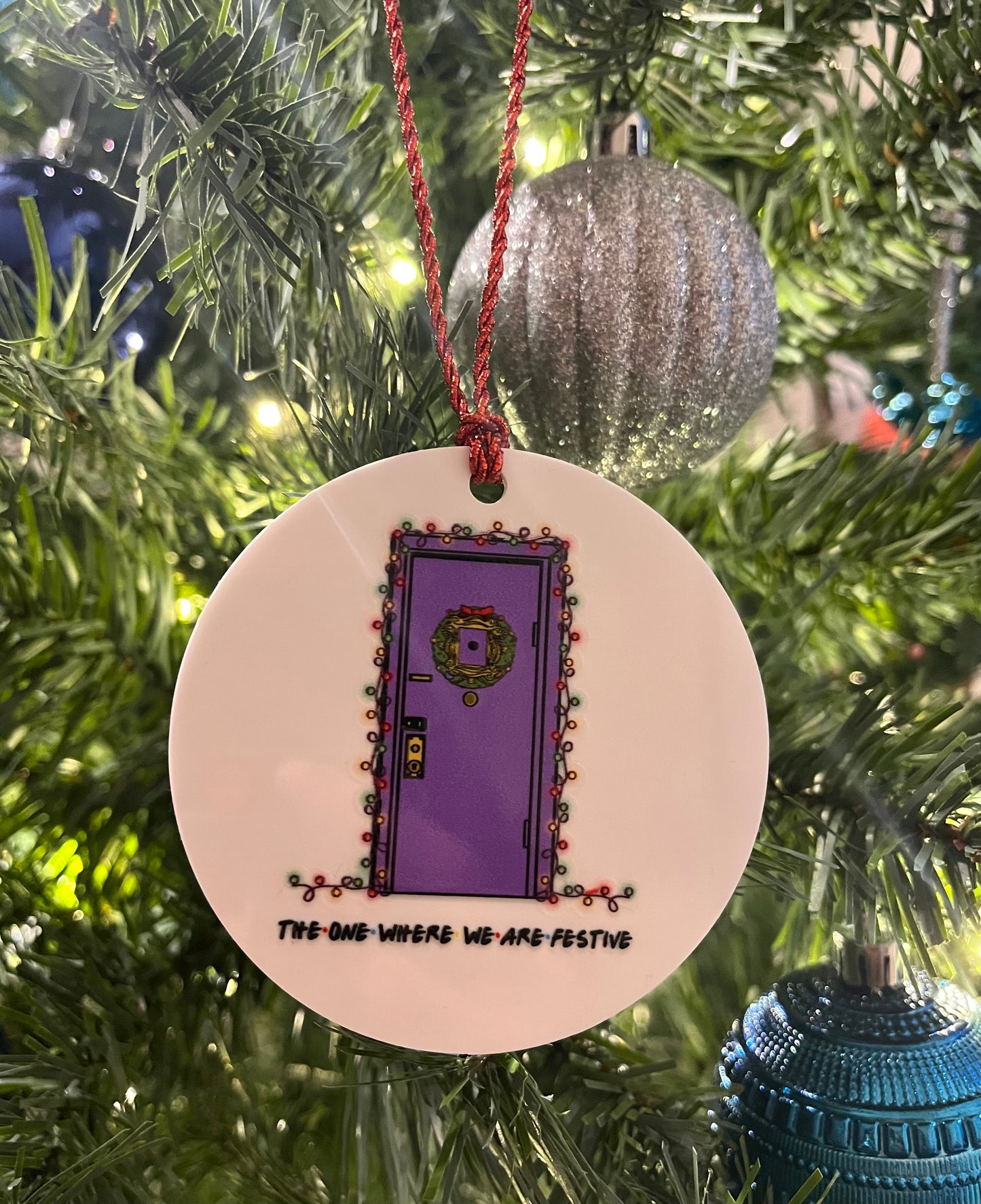 Friends Christmas Ornament