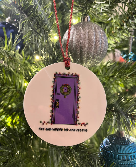 Friends Christmas Ornament