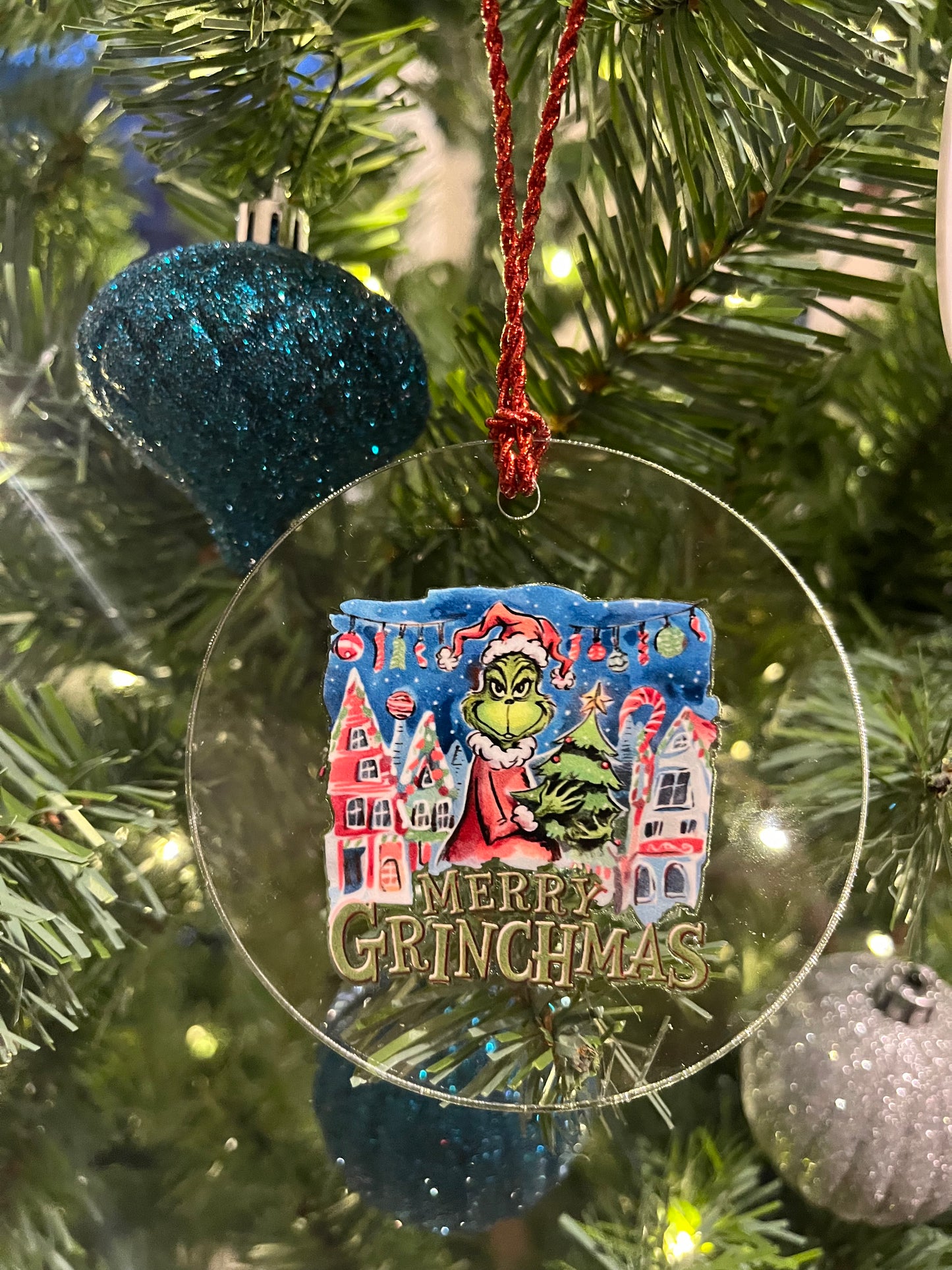 Merry Grinchmas Ornament