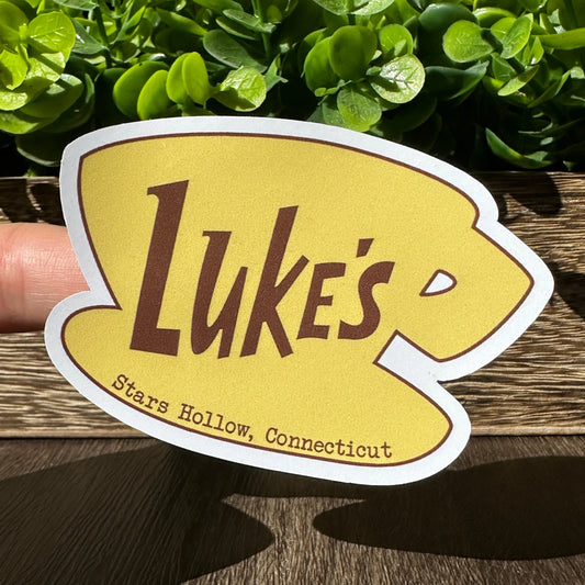 Luke’s Coffee Sticker