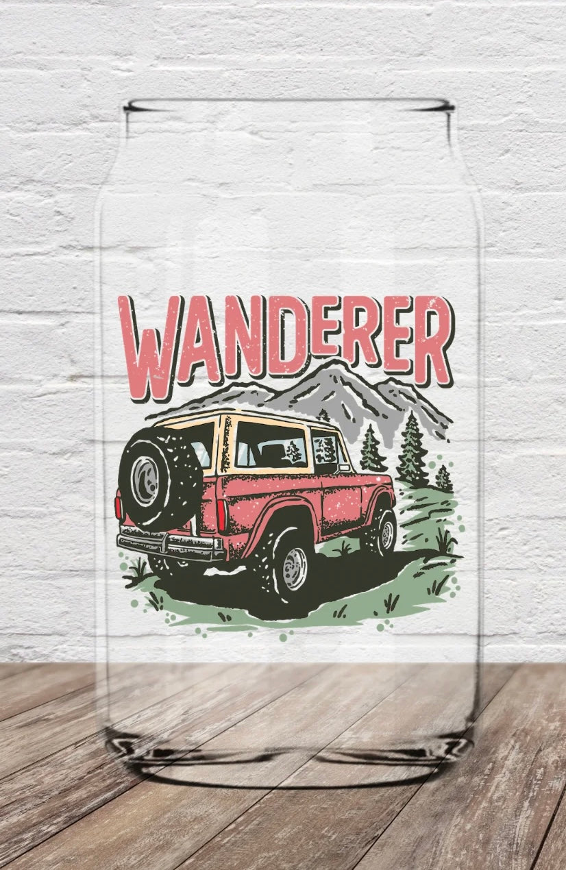 Wanderer 16oz Glass Can