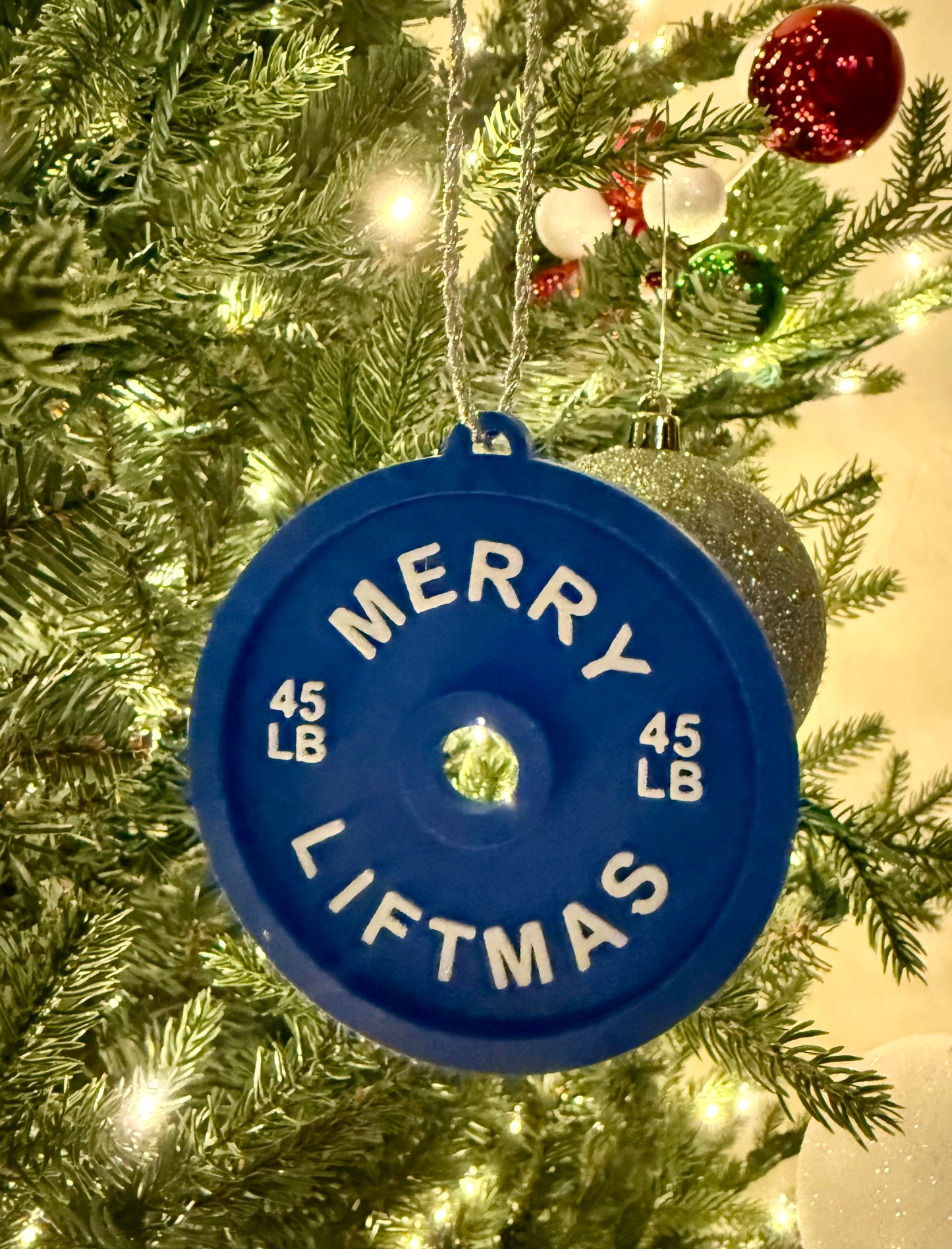 Merry Liftmas Ornament