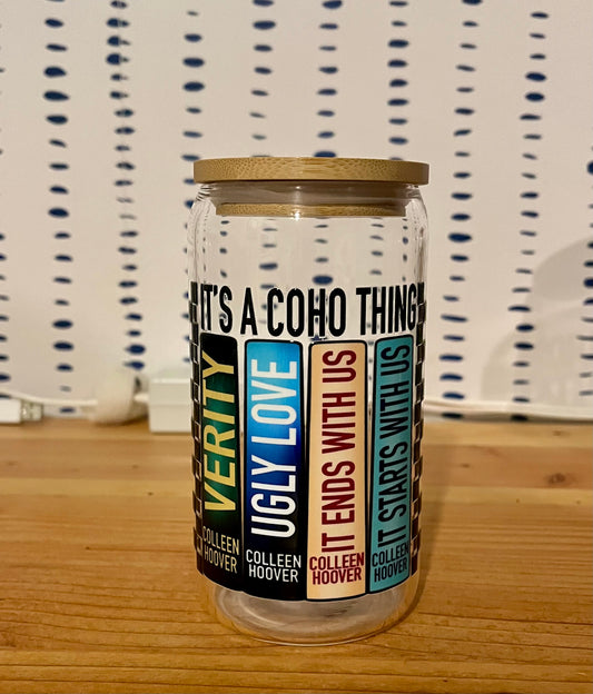 Coho Thing 16oz Glass Can