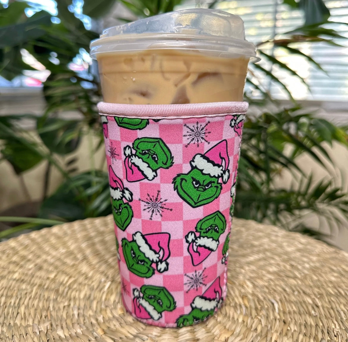 Grinch Iced Coozie